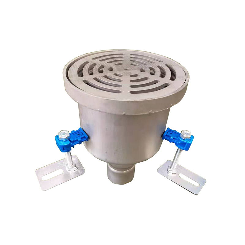 Wholesale Industrial Drainage System Suppliers 304 stainless steel circular floor drain with Two layers of filter Bomeida Manufacturer and Supplier Bomeida